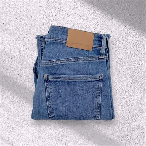 CITIZENS OF HUMANITY Jeans Boot Cut Isola High Waist Med Wash Blue Size 25 - Picture 11 of 13